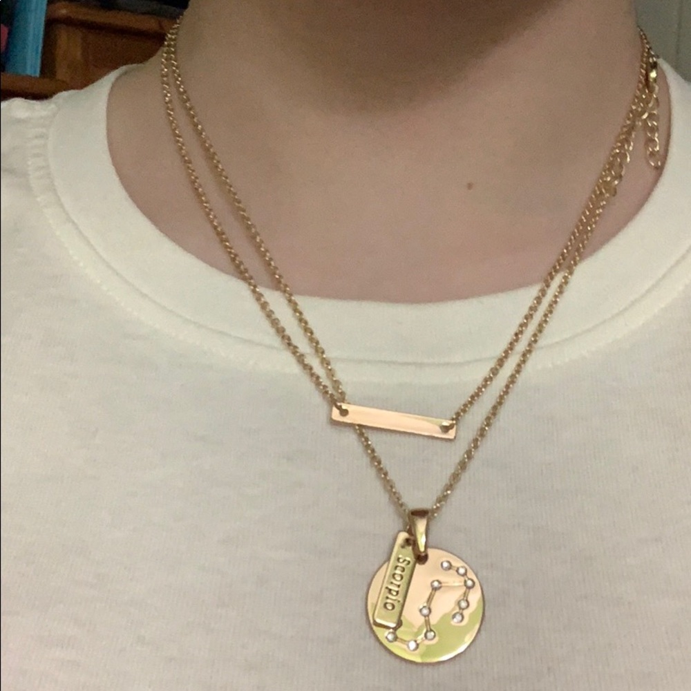 Scorpio necklace set